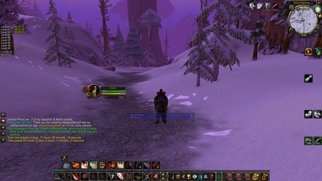 Rogue Leveling Guide Horde 1-60 4days 17hrs /played WOW - Classic - WoW ...