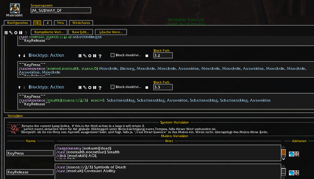Add localization translator to the keypress keyrelease section