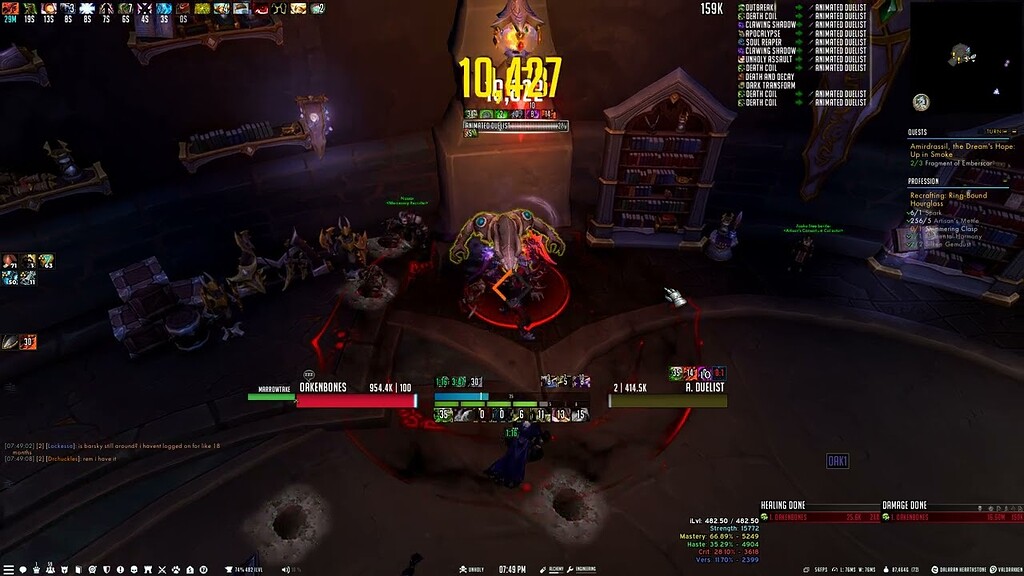 OAK Unholy Single Target & AOE NEW! Raid and M+ 3/8/24 Patch 10.0